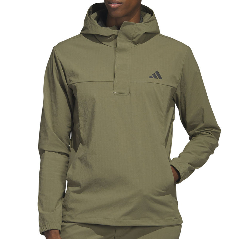 adidas Ripstop Hoodie - Olive Strata