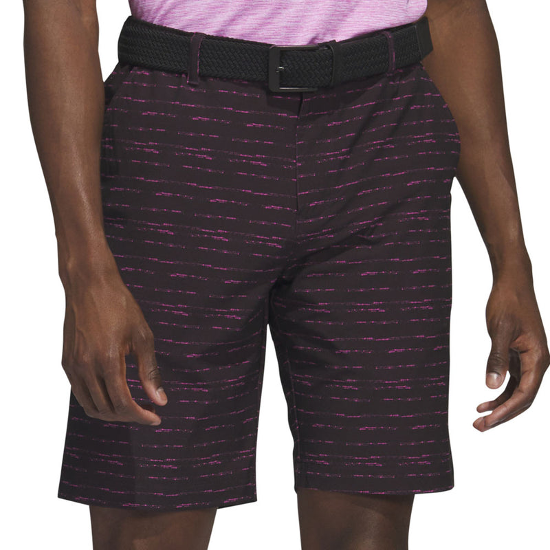 adidas Textured Shorts - Black/Lucid Fuchsia