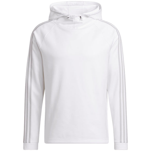 3 stripe hotsell hoodie white