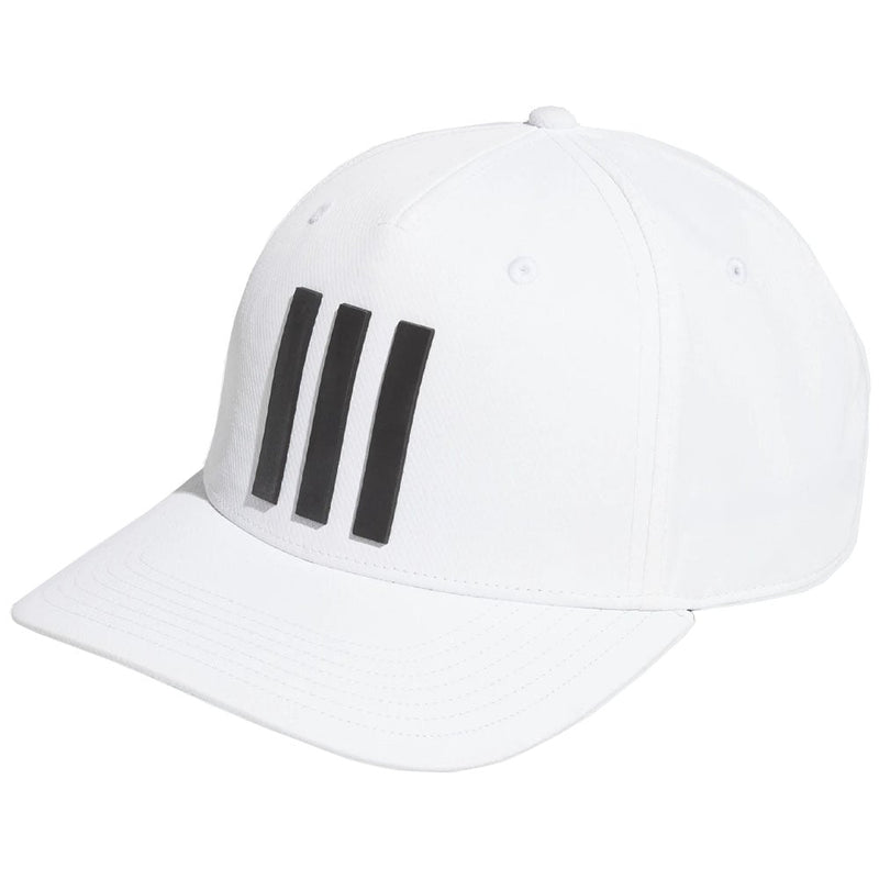 adidas Tour 3 Stripe Cap - White/Black