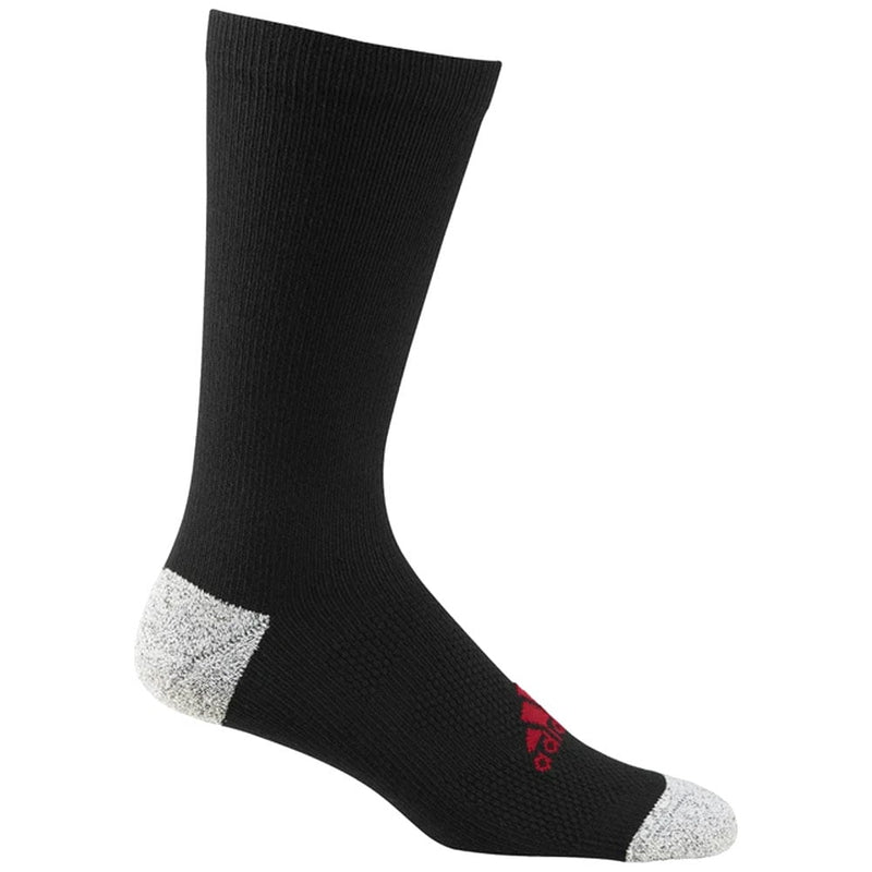 adidas Tour Crew Socks - Black/Scarlet