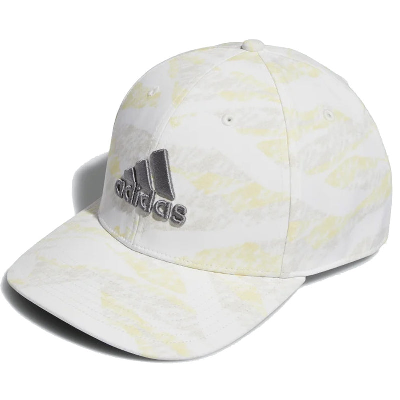 adidas Tour Print Snapback - White