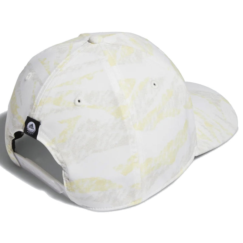 adidas Tour Print Snapback - White