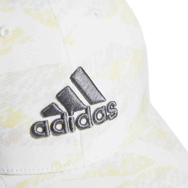 adidas Tour Print Snapback - White