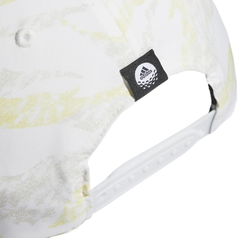 adidas Tour Print Snapback - White