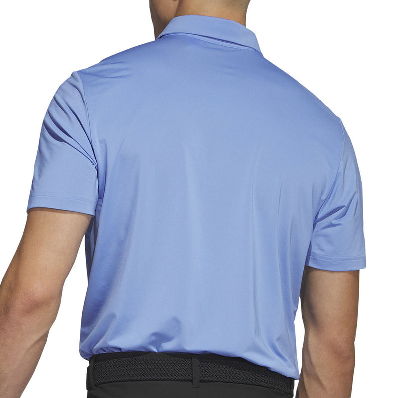 adidas Ultimate365 Solid Colour Polo Shirt - Blue Fusion