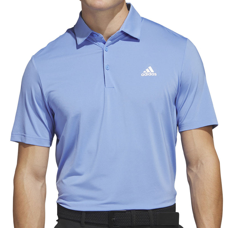 adidas Ultimate365 Solid Colour Polo Shirt - Blue Fusion