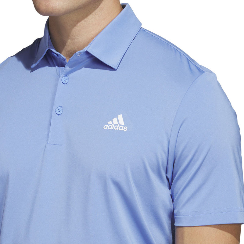 adidas Ultimate365 Solid Colour Polo Shirt - Blue Fusion