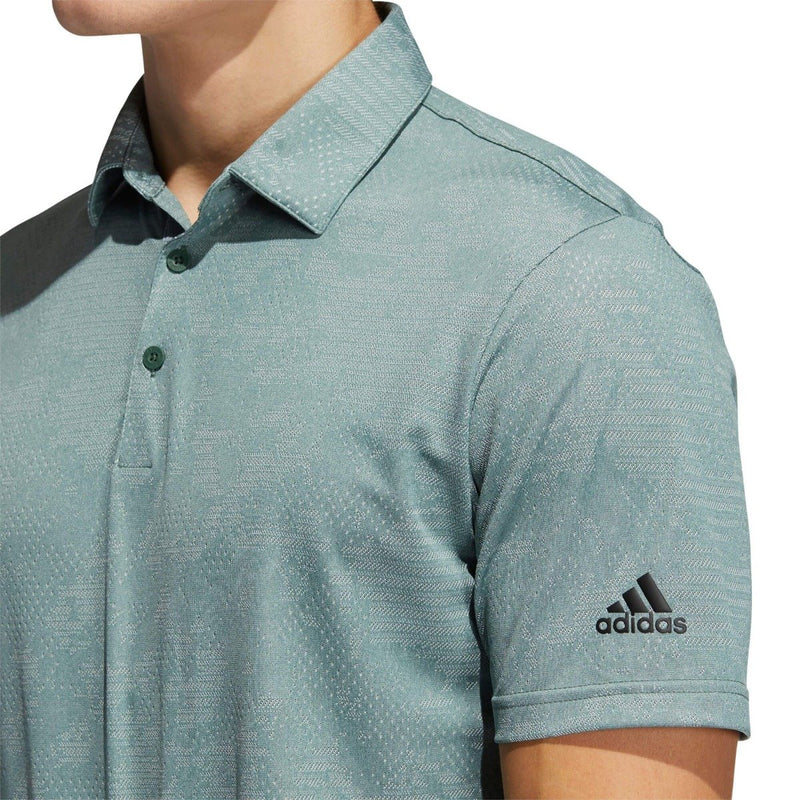 adidas Ultimate365 Camo Polo - Green Oxide/Grey Two