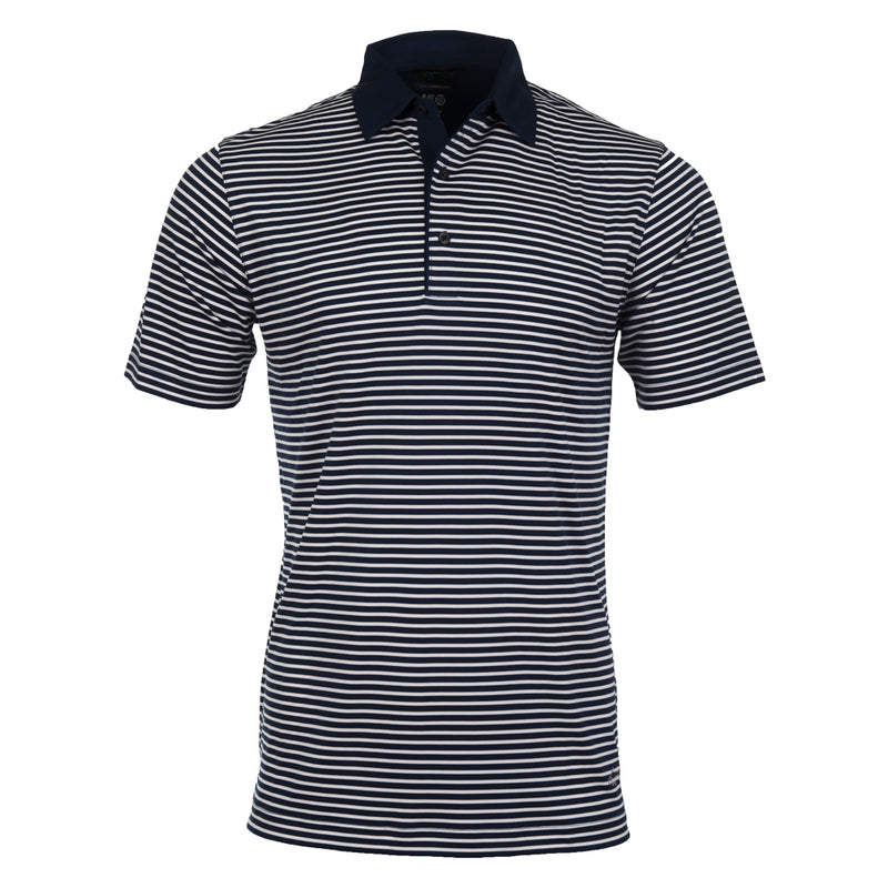 Greg Norman Bar Stripe Polo Shirt - Navy