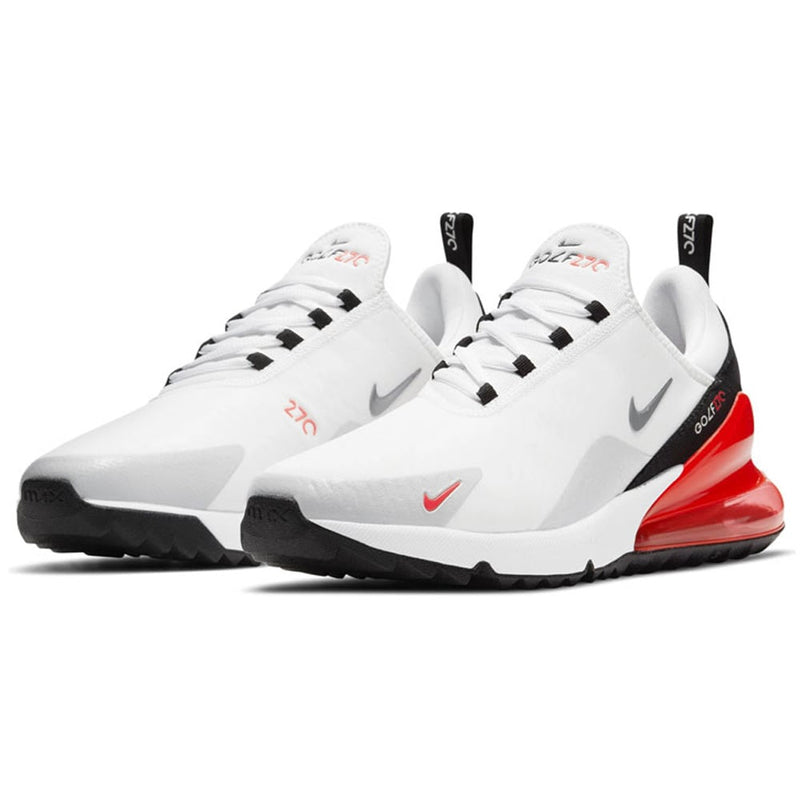 Nike Air Max 270 G Spikeless Shoes - White/Grey/Black/Cool Grey