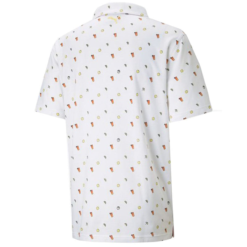 Puma AP Cloudspun Lemons Polo Shirt - Bright White