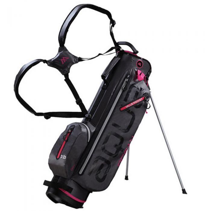 Big Max Aqua Ocean Stand Bag - Charcoal/Silver/Fuchsia