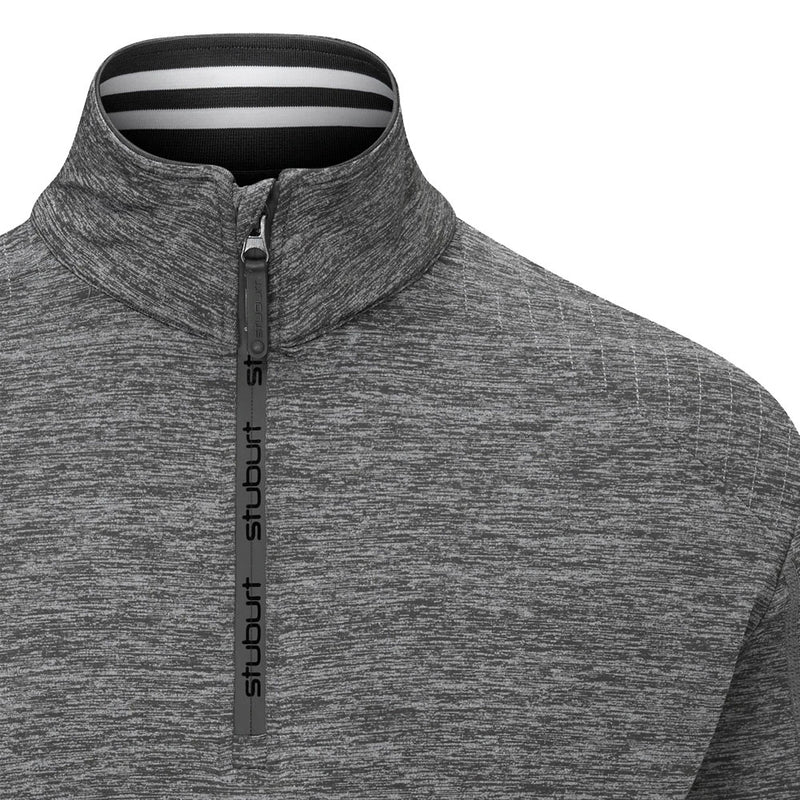 Stuburt Avalanche 1/2 Zip Pullover - Onyx Marl