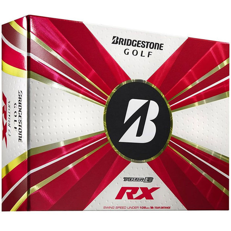 Bridgestone Tour B RX Golf Balls - White - Double Dozen