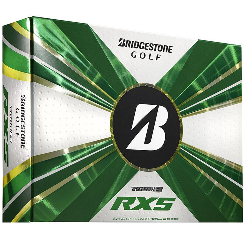 Bridgestone Tour B RXS Golf Balls - White - 12 Pack