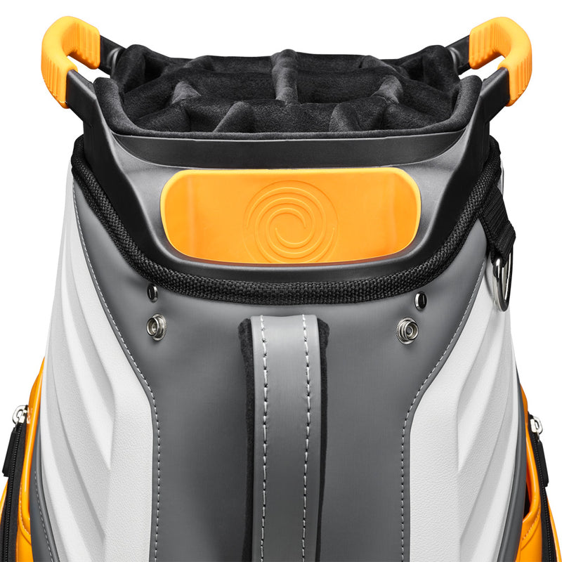 Callaway Mavrik Staff Cart Bag - Charcoal/White/Orange