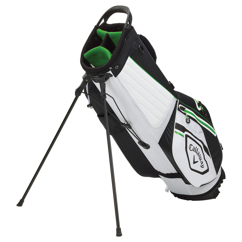 Callaway Chev Dry Waterproof Stand Bag - White/Black/Green