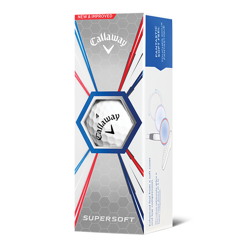 Callaway Supersoft Golf Balls White - 12 Pack