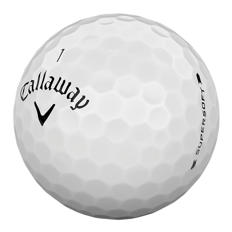 Callaway Supersoft Golf Balls White - 12 Pack