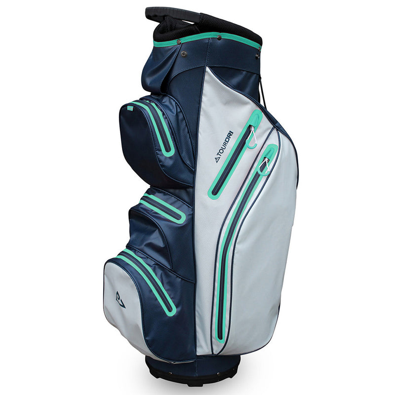 TourDri Waterproof Cart Bag - Navy/Mint