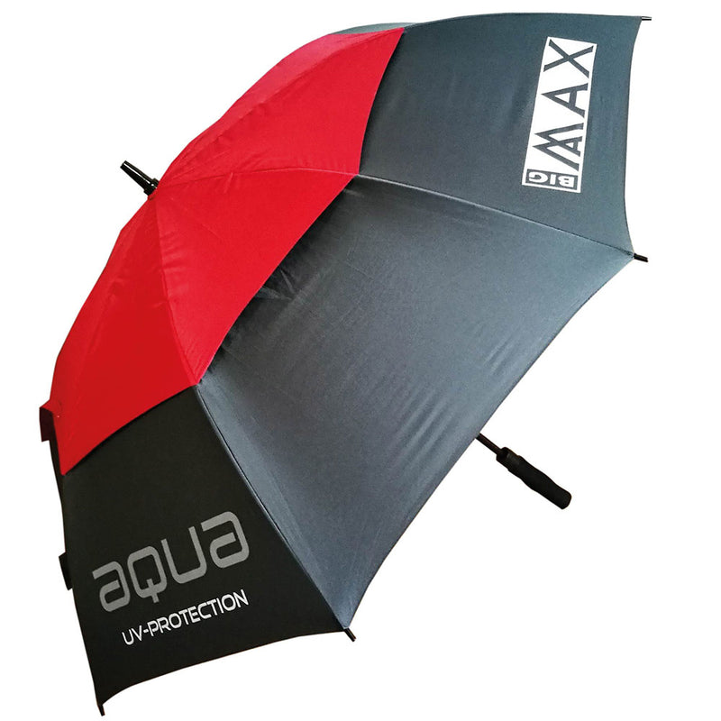 Big Max Aqua UV Umbrella - Charcoal/Red