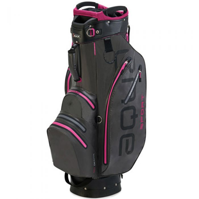 Big Max Aqua Sport 2 Cart Bag - Charcoal/Fuchsia