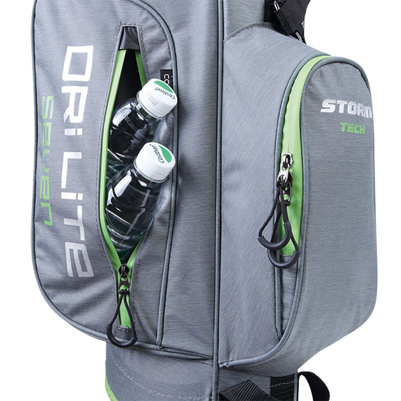 Big Max Dri Lite 7 Stand Bag - Storm/Silver/Lime