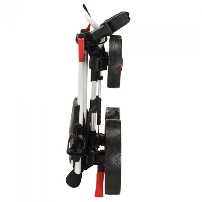 Big Max Blade Quattro 4-Wheel Push Trolley - White/Black