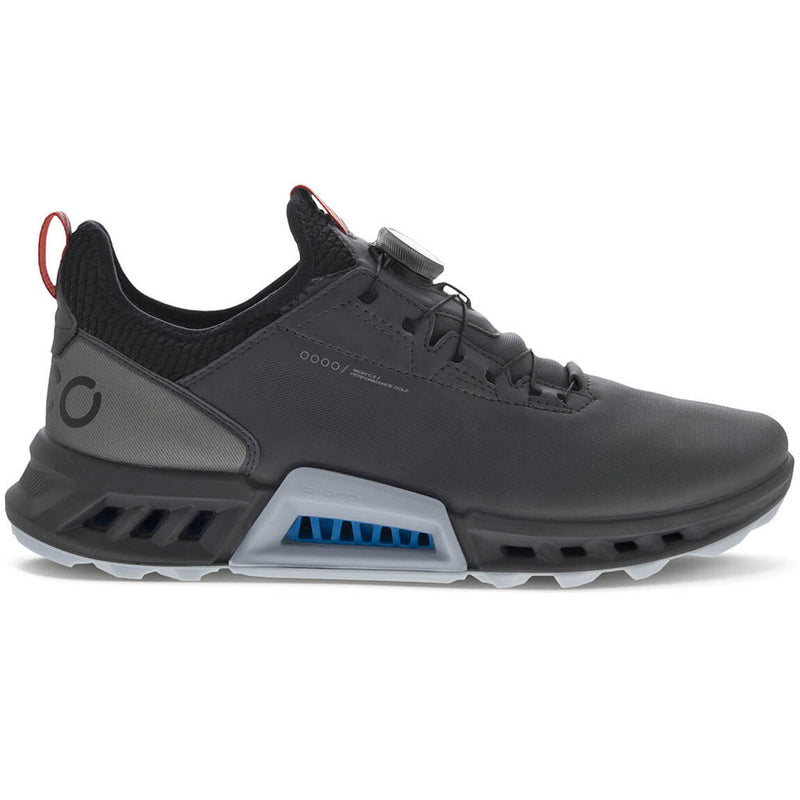 ECCO Biom C4 BOA Waterproof Spikeless Shoes - Magnet Black