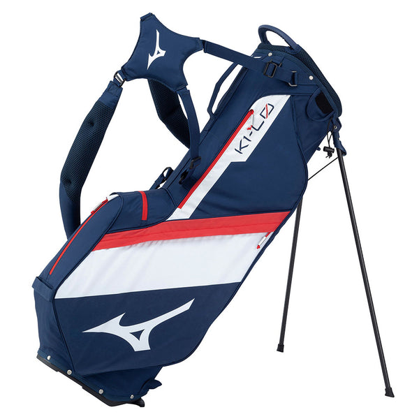 Mizuno K1-Lo Lightweight Stand Bag - Navy/Red