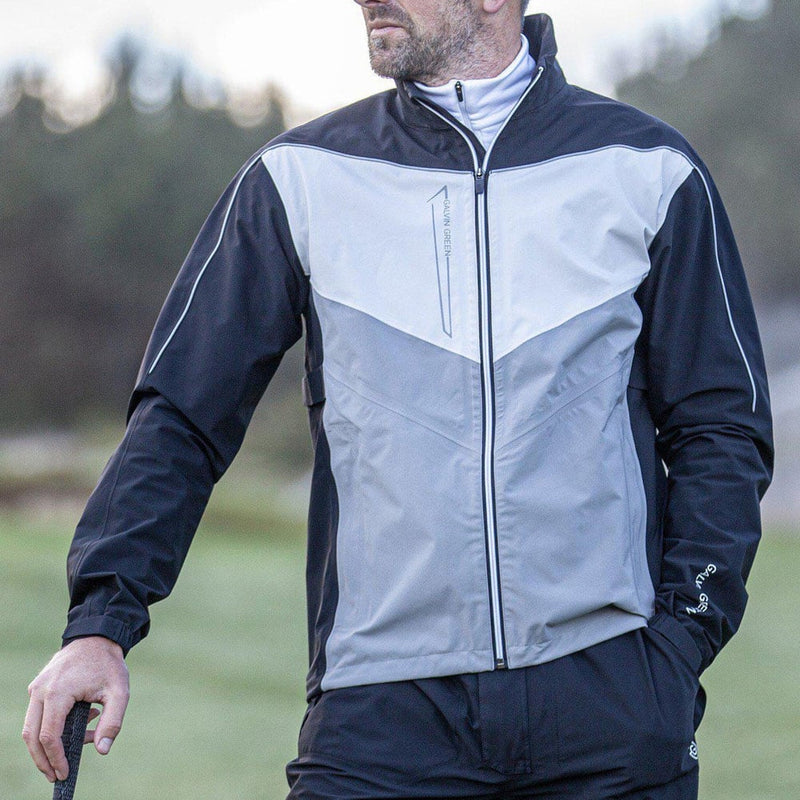 Galvin Green Armstrong GORE-TEX Paclite Waterproof Jacket - Black/Sharkskin/Cool Grey