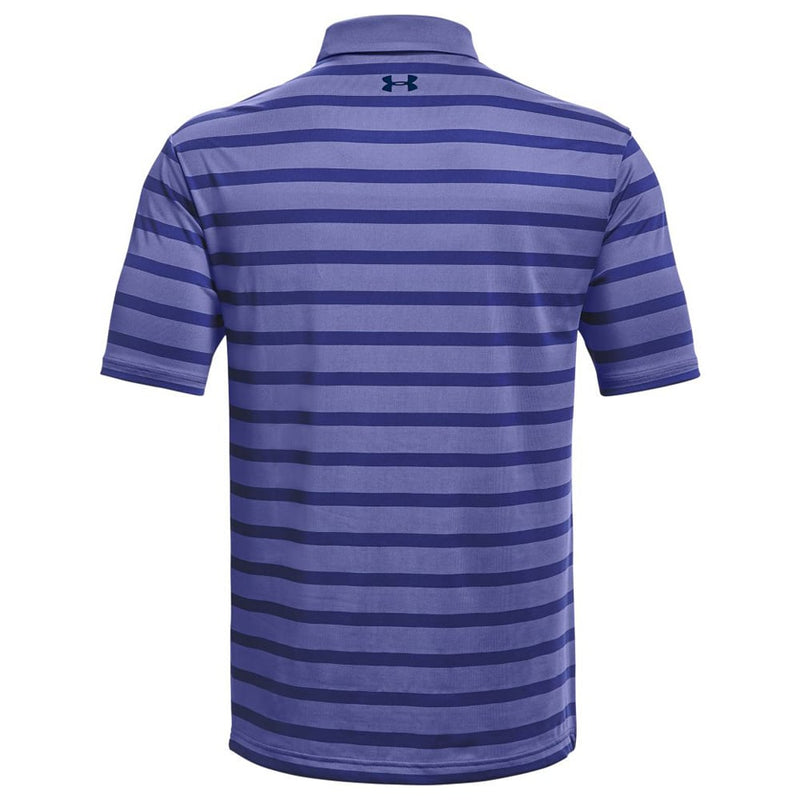 Under Armour Playoff 2.0 Back 9 Stripe Polo Shirt - Starlight/Regal