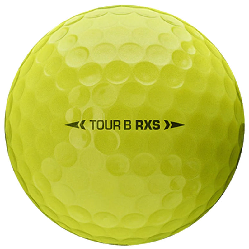 Bridgestone Tour B RXS Golf Balls - Yellow - 12 Pack