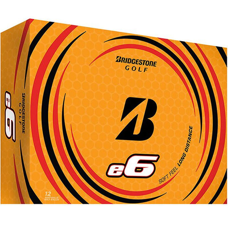 Bridgestone E6 Golf Balls - White - Double Dozen