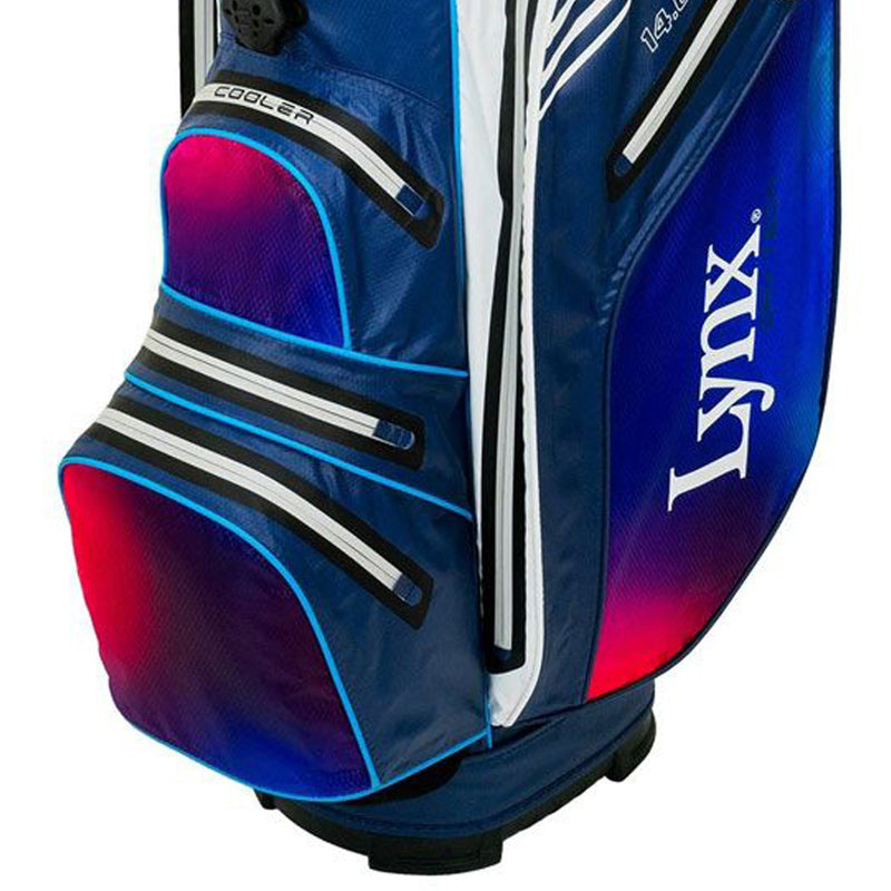 Lynx Flare Waterproof Cart Bag - Blue Ombre