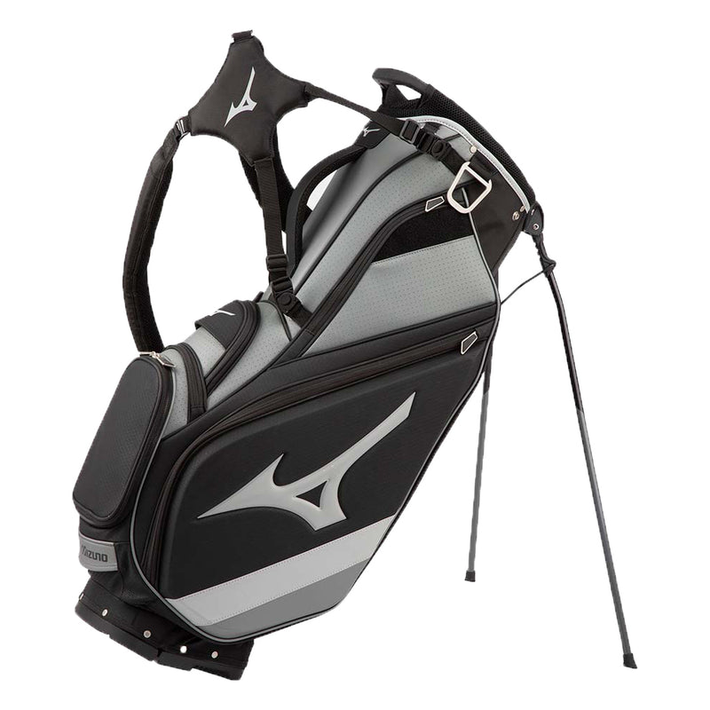 Mizuno Tour Stand Bag - Black/Grey