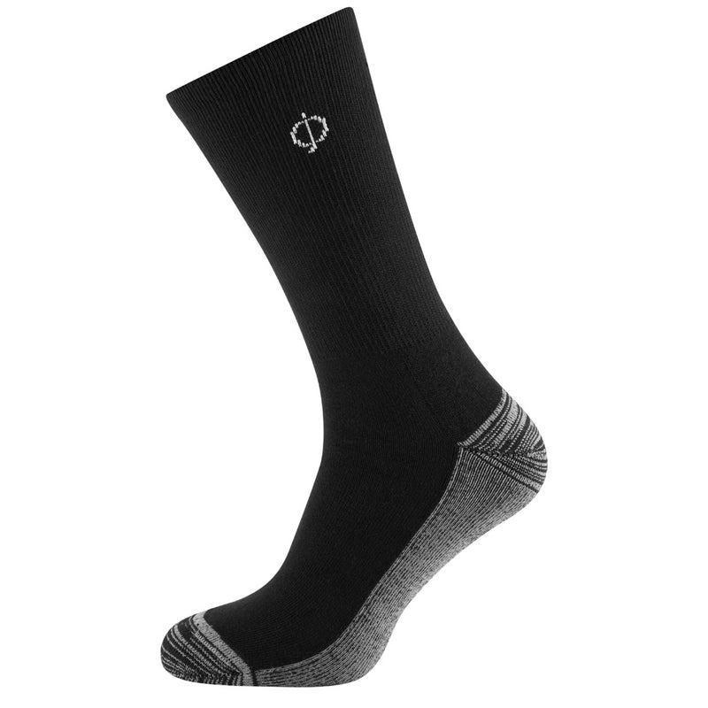 Oscar Jacobson Crew Sock (2 Pack) - Black