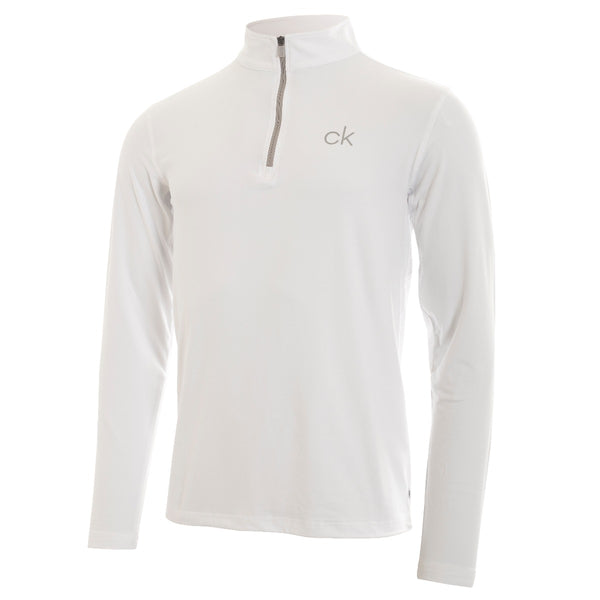 Calvin Klein Newport 1/2 Zip Pullover - White