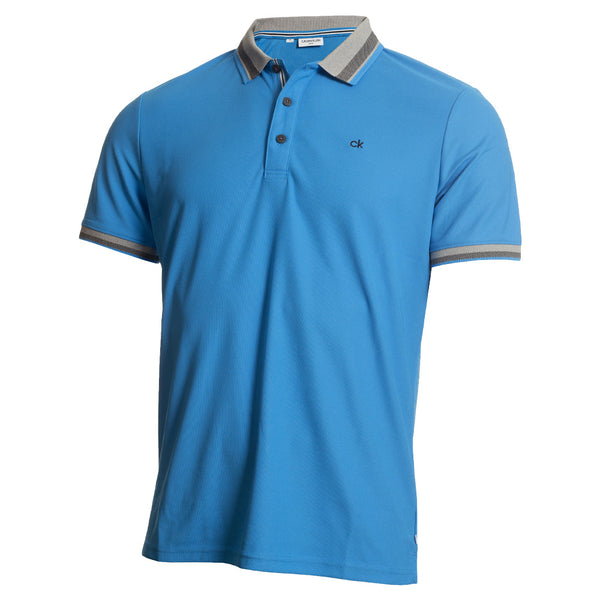 Calvin Klein Spark Polo Shirt - Azure