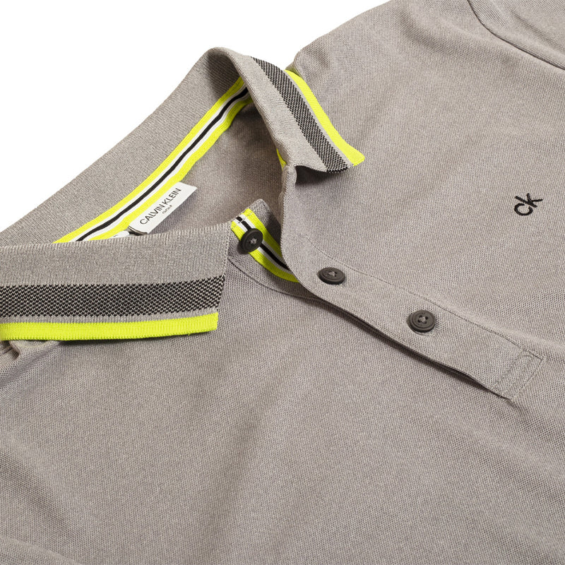 Calvin Klein Spark Polo Shirt - Grey Marl