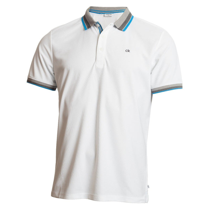 Calvin Klein Spark Polo Shirt - White