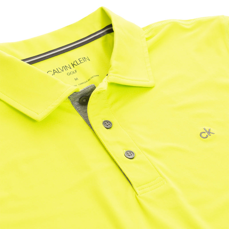 Calvin Klein Newport Polo Shirt - Lime