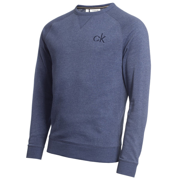 Calvin Klein Columbia Crew Neck Sweater - Denim Marl