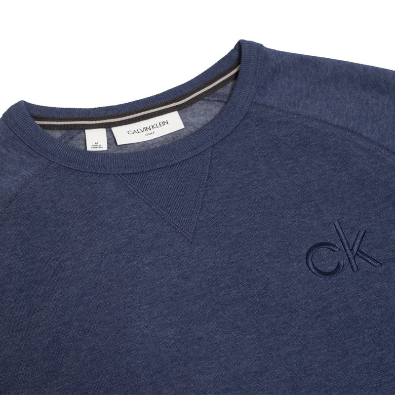 Calvin Klein Columbia Crew Neck Sweater - Denim Marl