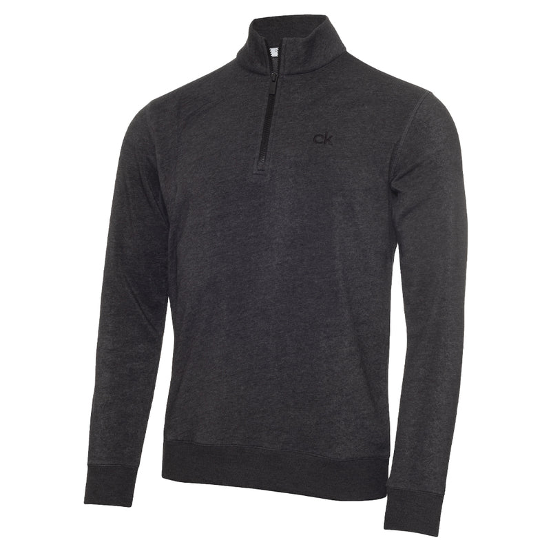 Calvin Klein Columbia 1/2 Zip Pullover - Charcoal Marl