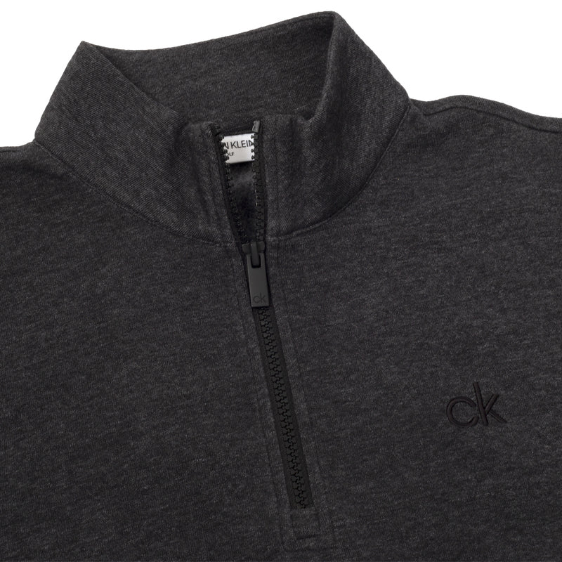 Calvin Klein Columbia 1/2 Zip Pullover - Charcoal Marl