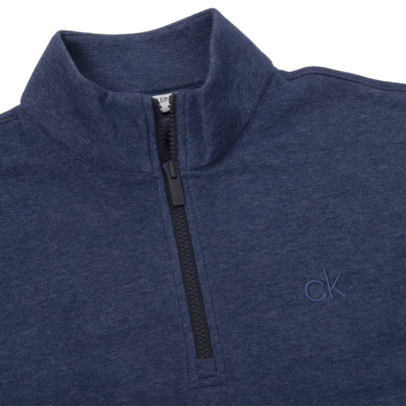 Calvin Klein Columbia 1/2 Zip Pullover - Denim Marl