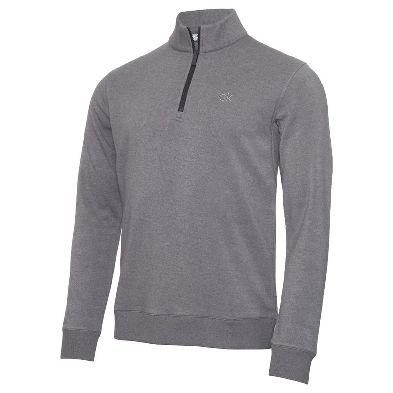 Calvin Klein Columbia 1/2 Zip Pullover - Silver Marl