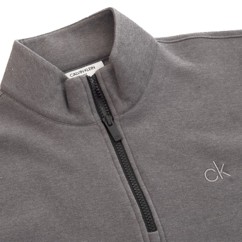 Calvin Klein Columbia 1/2 Zip Pullover - Silver Marl